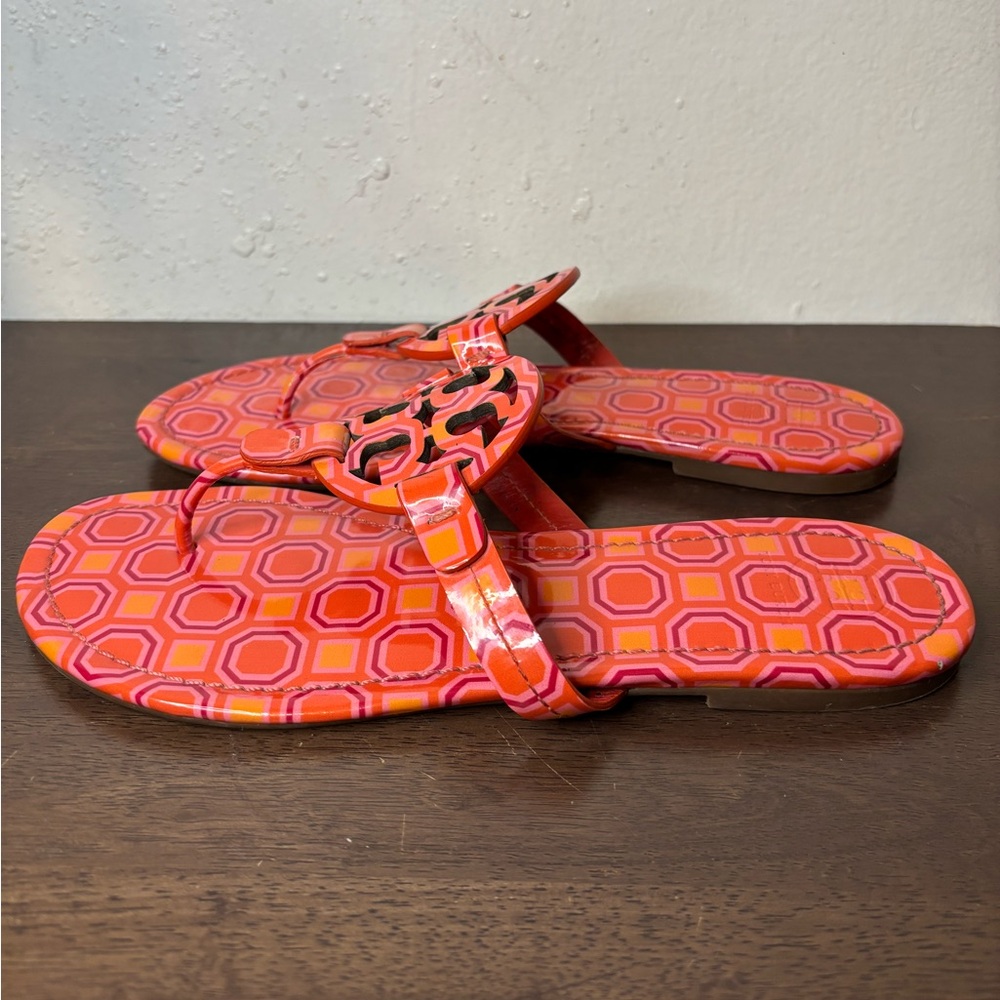 Tory Burch Red and Orange Sandals - Picture 3 of 7